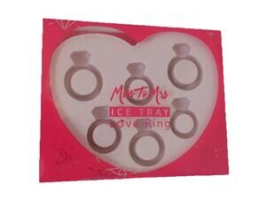 Miss To Mrs Ice Tray Love Ring NEW